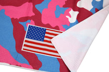 Load image into Gallery viewer, US Flag Microfiber Golf Towel