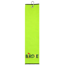 Load image into Gallery viewer, MICROFIRBER TRI FOLD GOLF TOWEL-GOLDEN BIRDIE