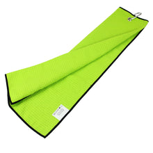 Load image into Gallery viewer, MICROFIRBER TRI FOLD GOLF TOWEL-GOLDEN BIRDIE
