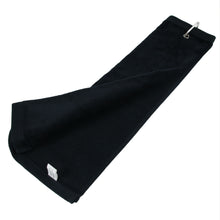 Load image into Gallery viewer, Dark color tri-fold towel