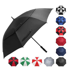 Load image into Gallery viewer, DOUBLE LAYER AUTO OPEN GOLF UMBRELLA
