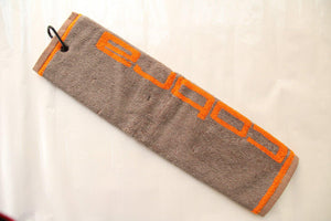JACQUARD COTTON GOLF TOWEL