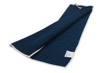 Load image into Gallery viewer, Golden Birdie Tri-fold Microfiber Waffle Golf Towel
