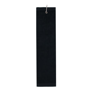 Dark color tri-fold towel